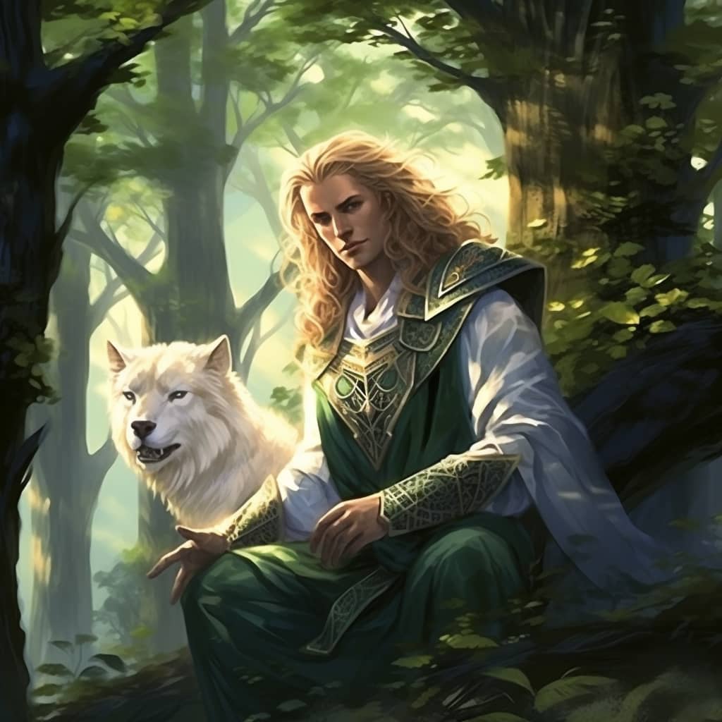Frey, god of the ritual magic of nature