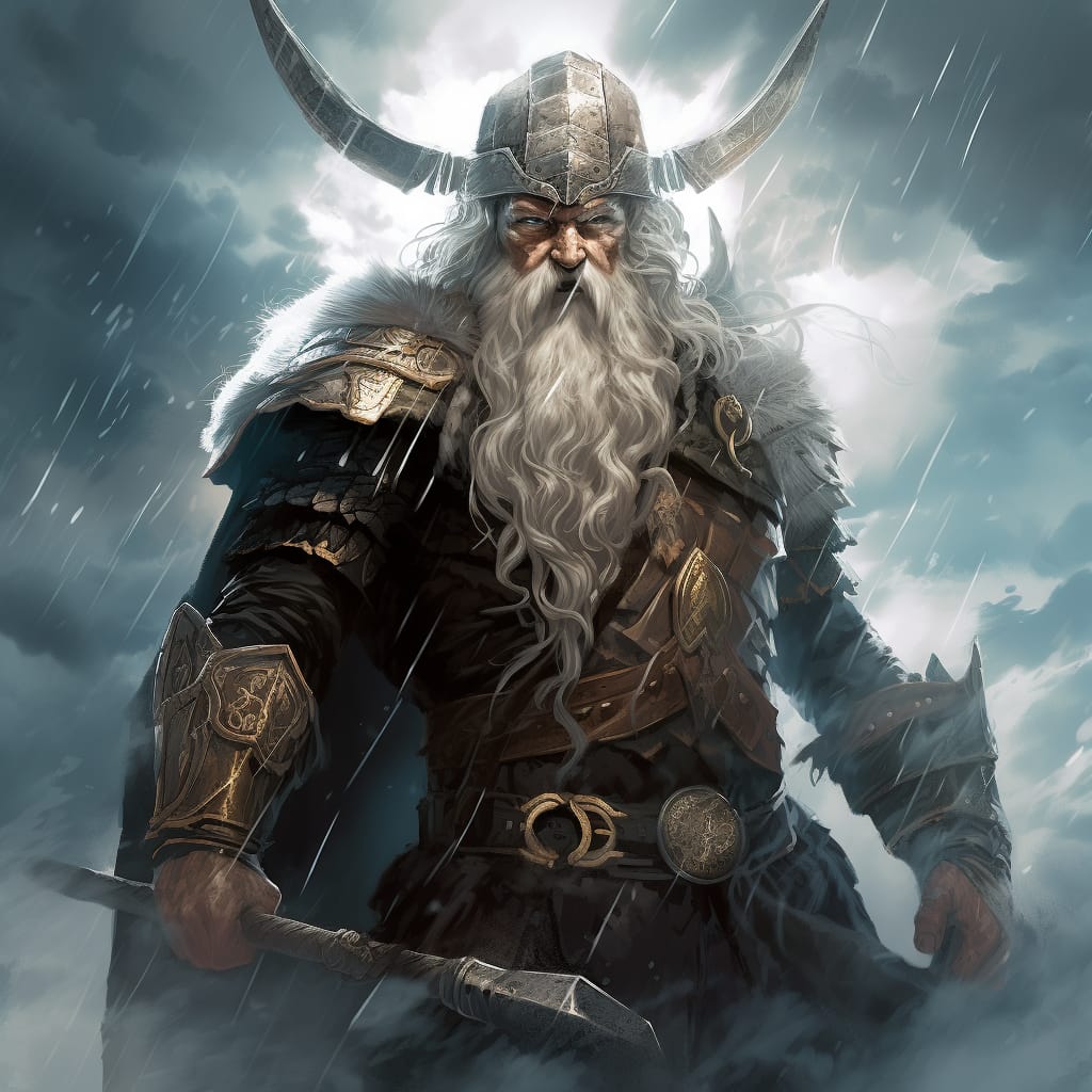 Thor, whose ritual magic guards the gates of Asgard