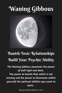 Waning gibbous moon magical and spiritual meaning defined - build your psychic ability