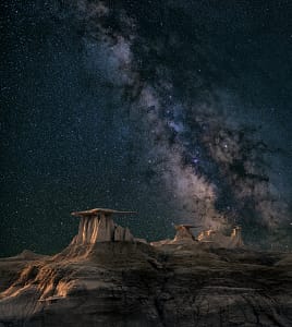 Star Magic - Magic of Ancient Egypt - Milky way in the desert