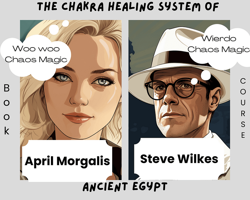 Two tulpas teaching the Chakra Healing System of Ancient Egypt