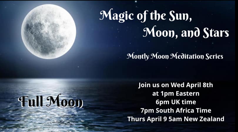 To hear the guided meditation unlocking the power of working with the Full Moon Join us here
