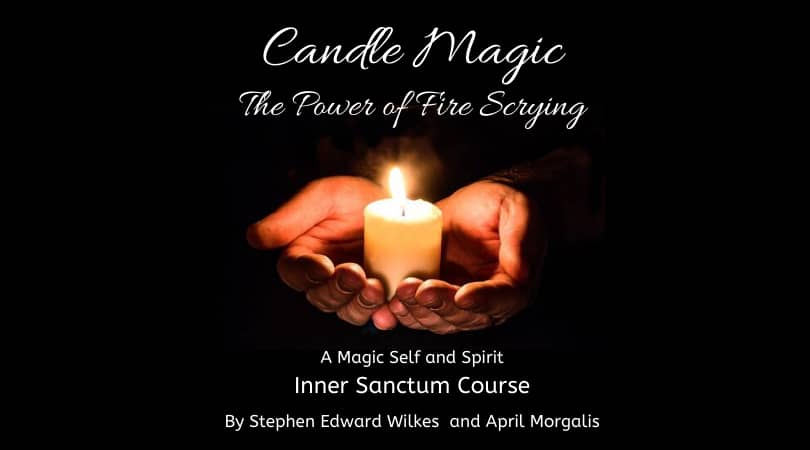 Candle Magic the power of fire scrying book cover